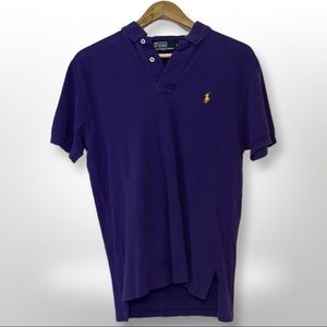 Size small purple and yellow Ralph Lauren Polo shirt